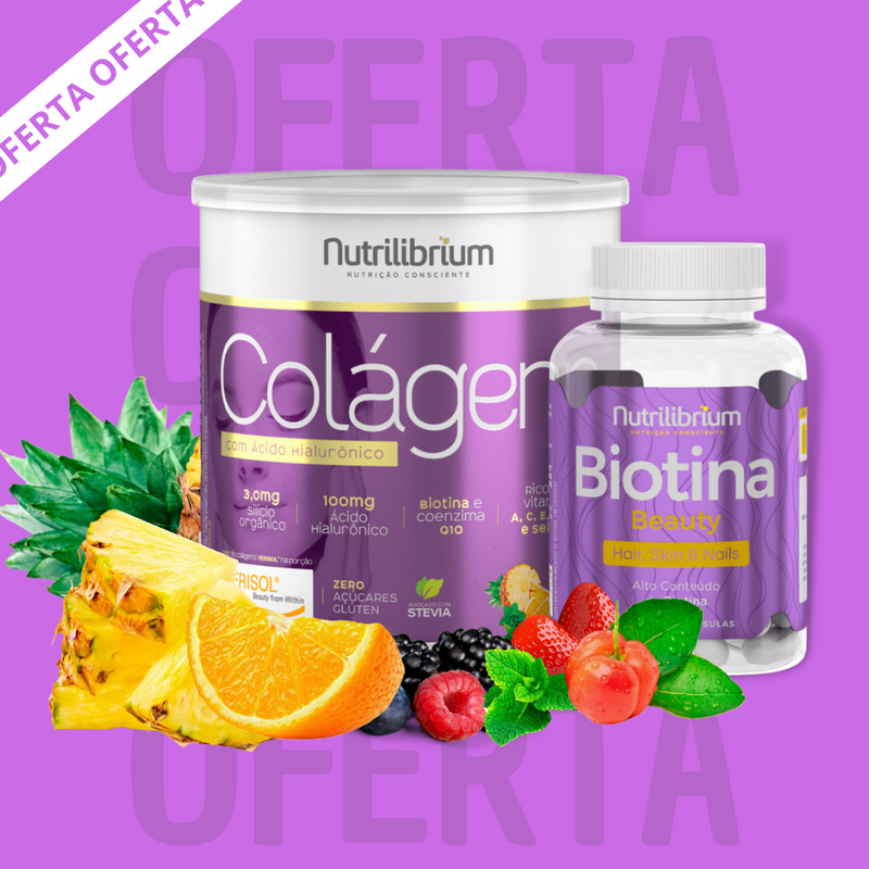 Colágeno Nutri + Brinde (Biotina Beauty)