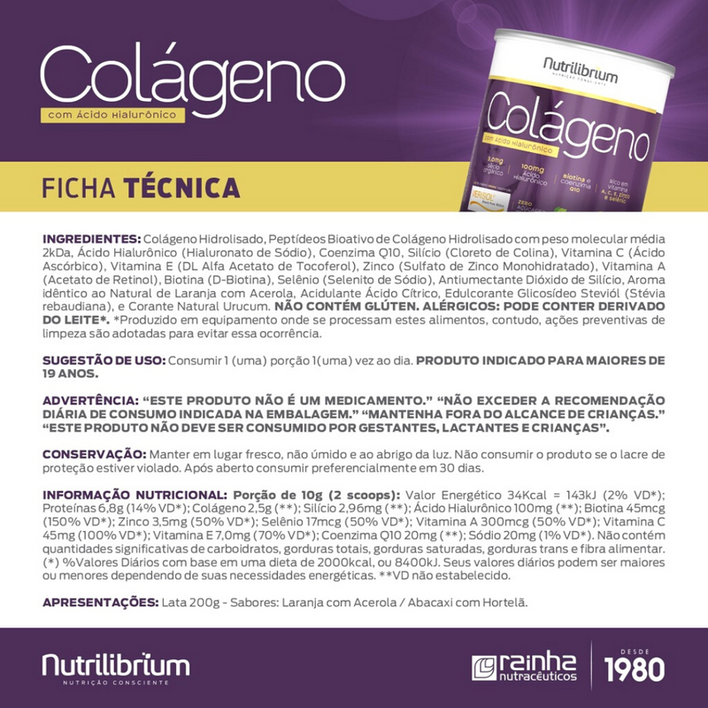 Colágeno Nutri + Brinde (Biotina Beauty)