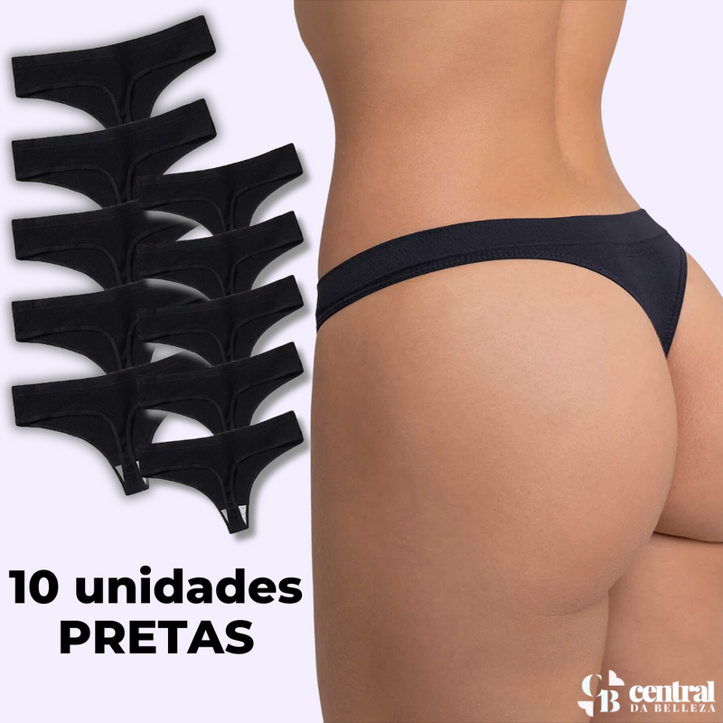 [Promoção Relâmpago - Pague 5 Leve 10] Calcinhas Bliss Premium® - FRETE GRÁTIS