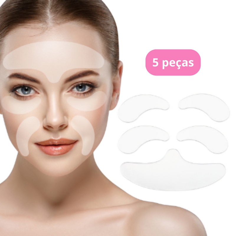 Flex Beauty - Patches reutilizáveis de silicone