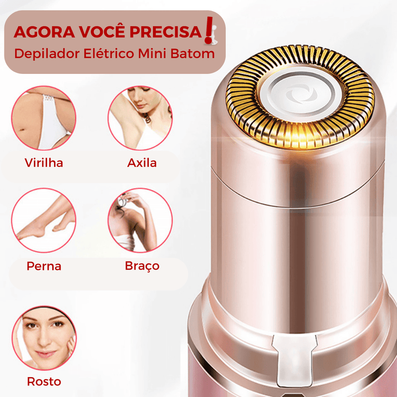 Depilador Elétrico PRO Women - Sua depilação indolor