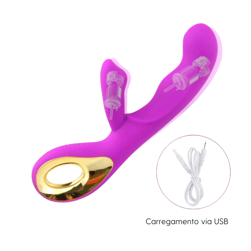 Vibrador Magic Rabbit - Recarregável