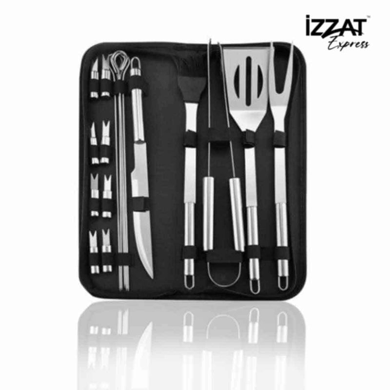 Kit de Utensílios para Churrasco Profissional Tazzi™ - Use Future