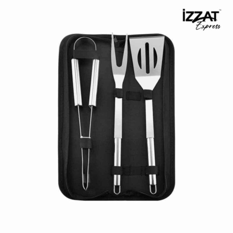 Kit de Utensílios para Churrasco Profissional Tazzi™ - Use Future