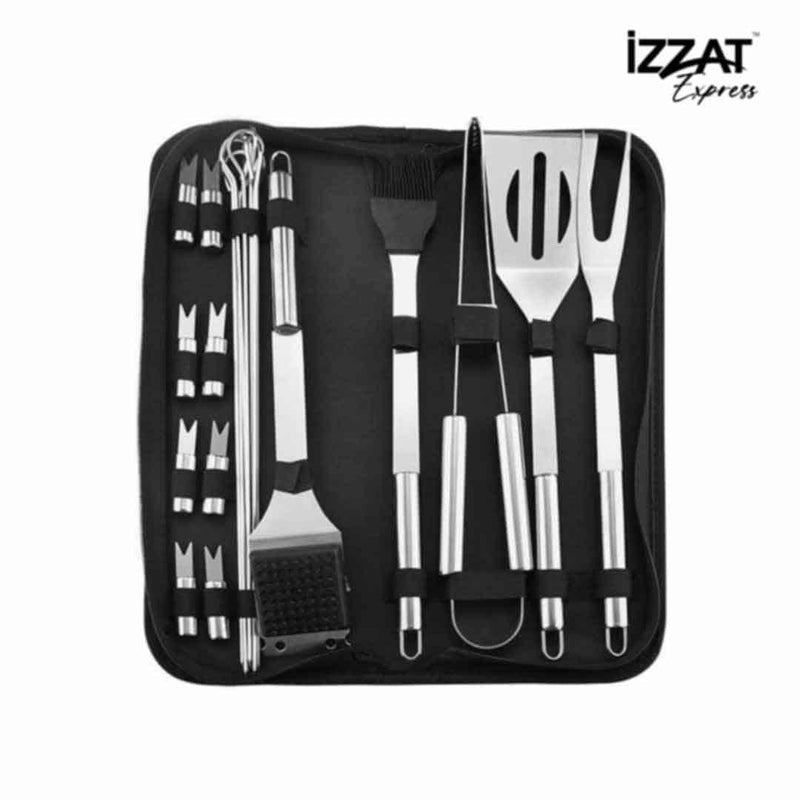 Kit de Utensílios para Churrasco Profissional Tazzi™ - Use Future