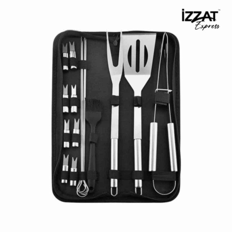 Kit de Utensílios para Churrasco Profissional Tazzi™ - Use Future