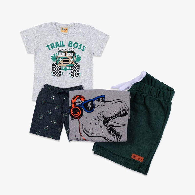 Kit 10 Peças de Roupas Infantil Masculina - PROMOÇÃO DE VERÃO - Use Future