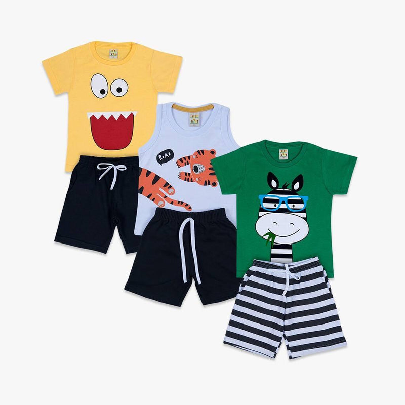 Kit 10 Peças de Roupas Infantil Masculina - PROMOÇÃO DE VERÃO - Use Future