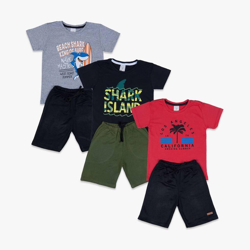 Kit 10 Peças de Roupas Infantil Masculina - PROMOÇÃO DE VERÃO - Use Future