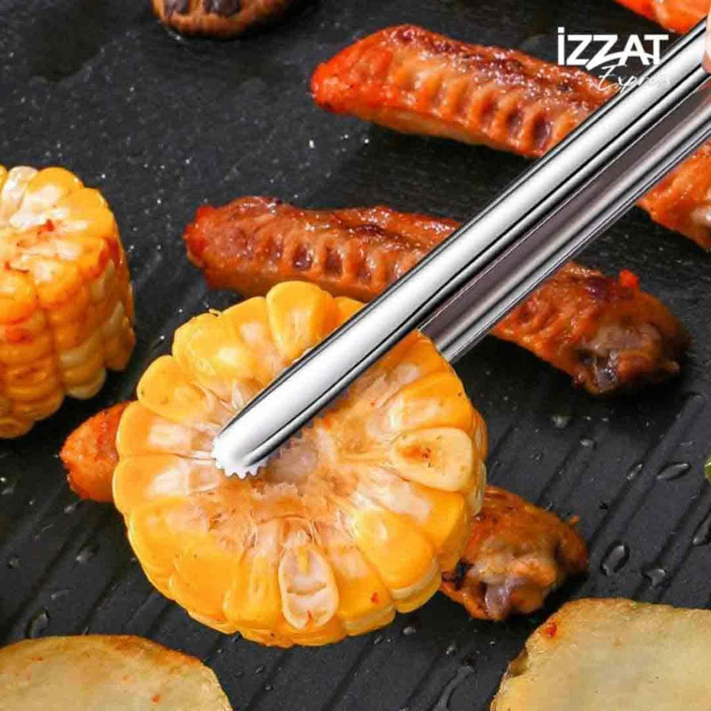 Pinça de Pegar Carne Utensílio para Churrasco Tazzi™ - Use Future