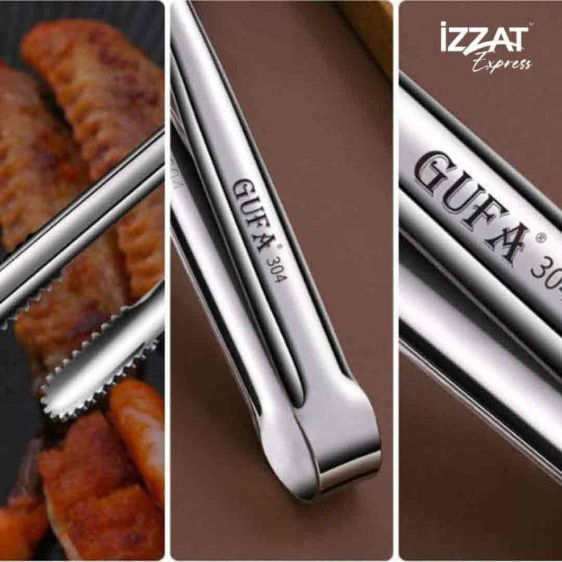 Pinça de Pegar Carne Utensílio para Churrasco Tazzi™ - Use Future