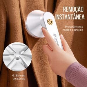 Removedor de bolinhas, pelos ou fiapos elétrico Original - Recarregavél USB