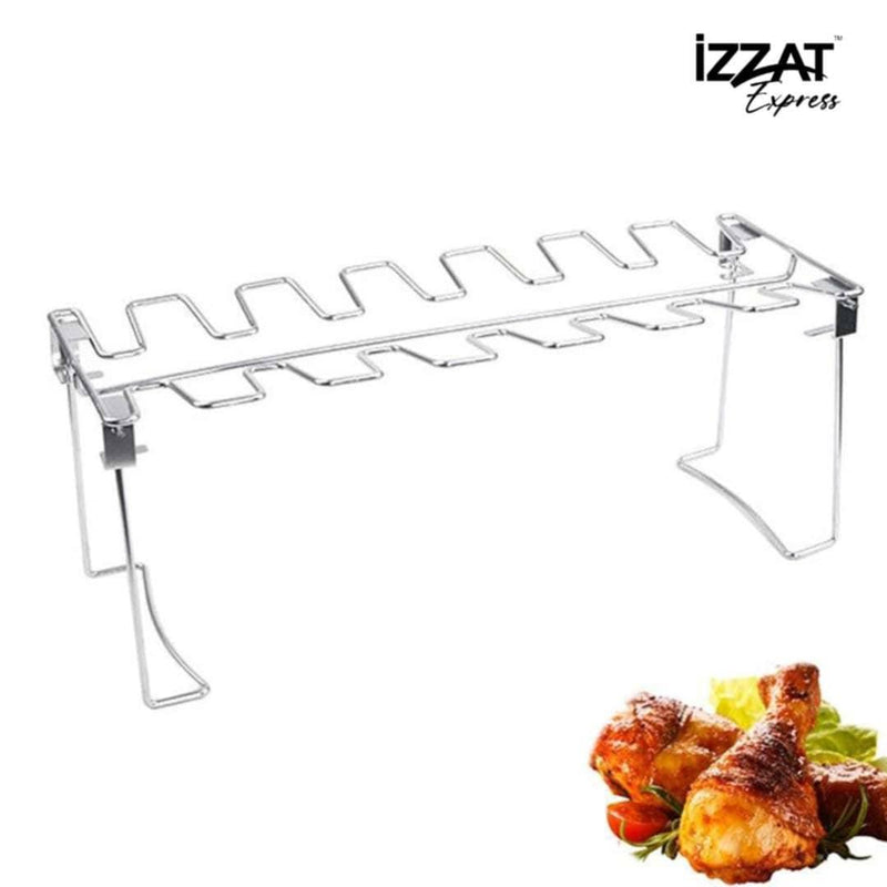 Suporte Churrasco Rack para Frango Assado Tazzi™ - Use Future