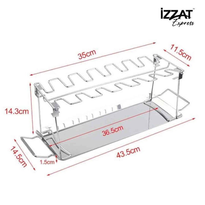 Suporte Churrasco Rack para Frango Assado Tazzi™ - Use Future