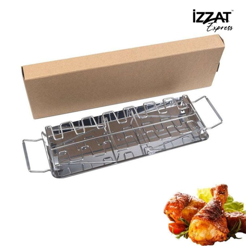 Suporte Churrasco Rack para Frango Assado Tazzi™ - Use Future