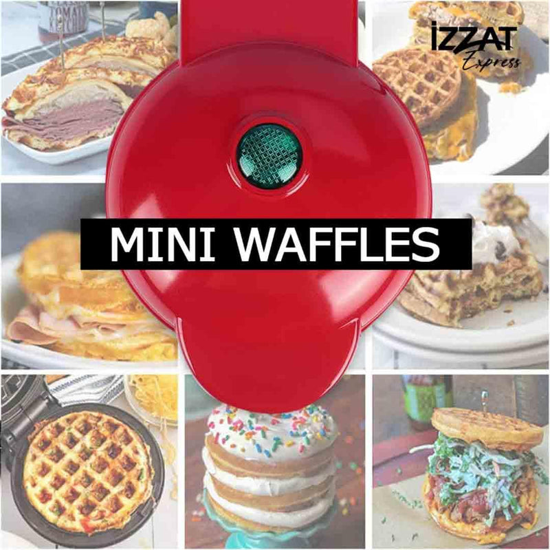 WaffleMaker Tazzi™ - Mini Máquina de Waffles - Use Future